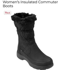 LL Bean Womens Insulated Commuter Boot size 10 W